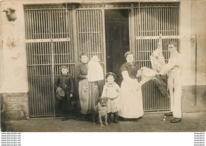 CAEN BOUCHERIE CARTE PHOTO