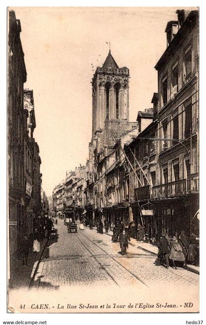 Caen - La Rue St Jean