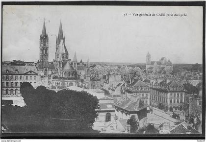 Caen - Vue générale