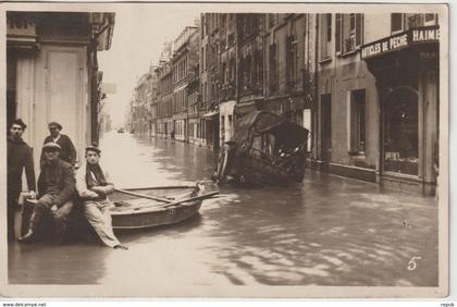 Carte Photo Caen inondations