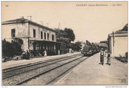 CAGNES SUR MER - La Gare