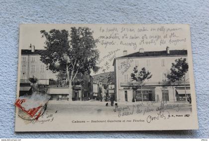 Cahors, boulevard Gambetta et rue Fénelon, Lot 46