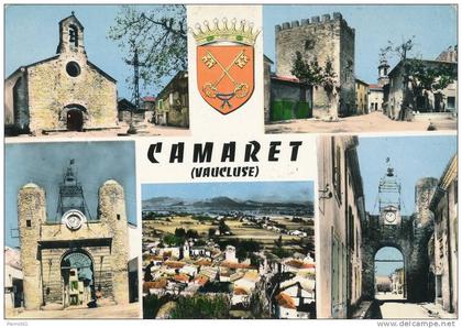 CAMARET SUR AIGUES - Vues multiples (1962)