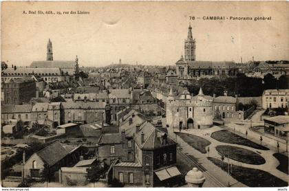 CPA Nord CAMBRAI Panorama général (983680)