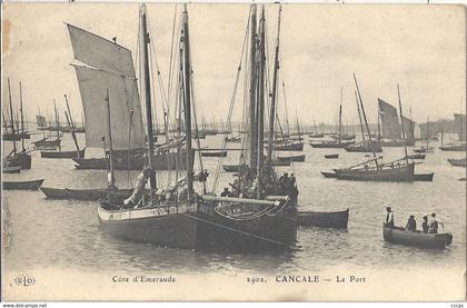 CPA Cancale Le port