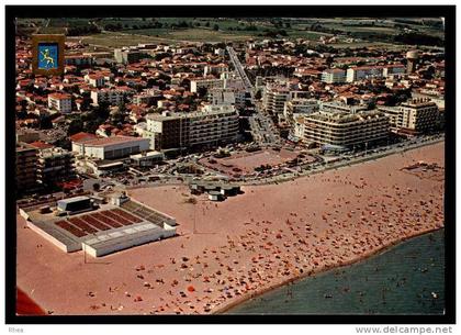 66 Canet-en-Roussillon vue aerienne plage D66D K66037K C66037C RH064272