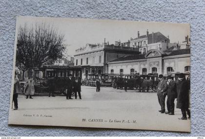 Cannes, la gare, Alpes maritimes 06