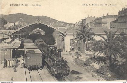 CPA Cannes La Gare