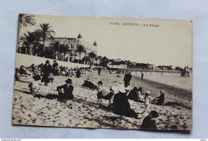 P191, Cannes, la plage, Alpes Maritimes 06