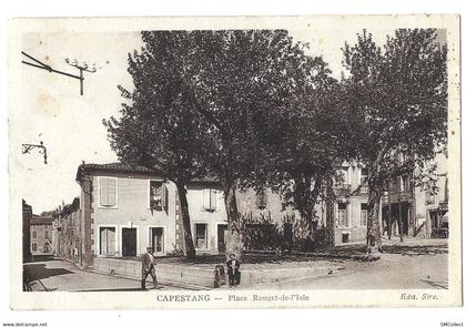 Capestang, place Rouget de Lisle (A12p78)