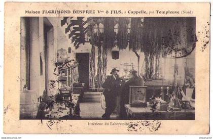 588, (Nord) Capelle par Templeuve, Maison Florimond Desprez, Intérieur du Laboratoire