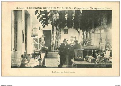 59.CAPELLES.n°92.PAR TEMPLEUVES.MAISON FLORIMOND DESPREZ Vve ET FILS.INTERIEUR DU LABORATOIRE.