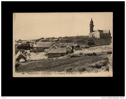 29 Carantec 268 CARANTEC - L´ile Callot. La Chapelle et la Ferme