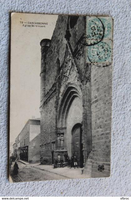 Carcassonne, église saint Vincent, Aude 11