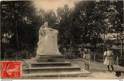 CPA Carcassonne Jardin des Plantes Helena FRANCE (1012856)