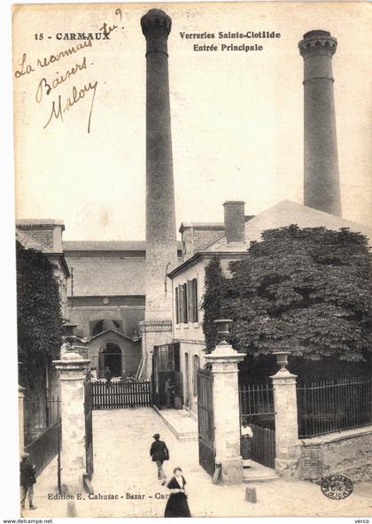 Carte postale ancienne de CARMAUX