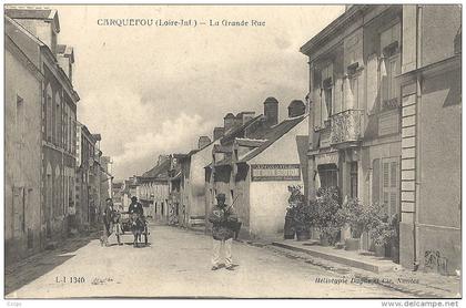 CPA Carquefou La Grande Rue