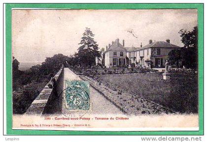 CARRIERES sous POISSY -- Terasse du Château