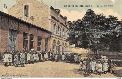 21-523 : CARRIERES-SUR-SEINE. ECOLE DES FILLES