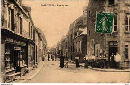 CPA Carrouges Rue de Sées (1392007)