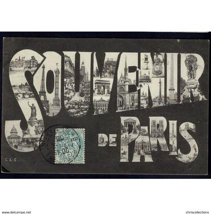 75 - Souvenir de PARIS - Multivues