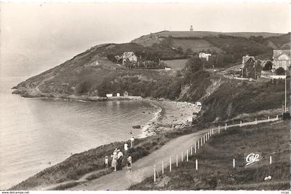 CPSM Carteret La Plage, les rochers