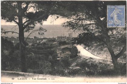 CPA Carte postale  France Cassis  Vue générale   VM58567