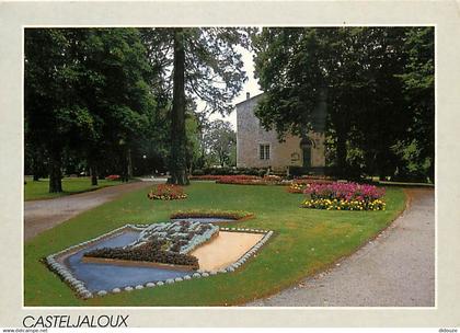 47 - Casteljaloux - La Maison de Jeanne d'Albret - Fleurs - Flamme Postale de Casteljaloux - CPM - Voir Scans Recto-Vers