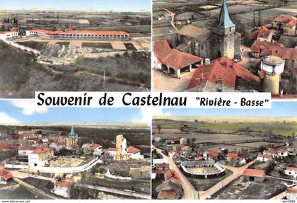 Souvenir de CASTELNAU-RIVIERE-BASSE - Vues multiples - Eglise