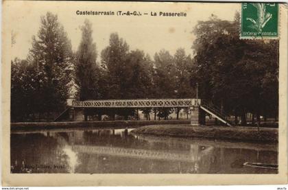 CPA Castelsarrasin La Passerelles FRANCE (1094877)