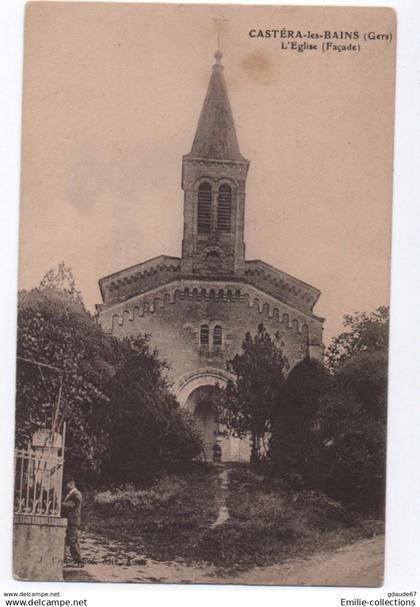 CASTERA-LES-BAINS - (32) - L'EGLISE