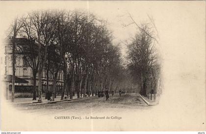 CPA CASTRES Le Boulevard (806520)