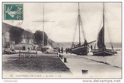 CAUDEBEC EN CAUX .... LE PORT