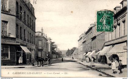 76 CAUDEBEC-lès-ELBEUF - Cours Carnot