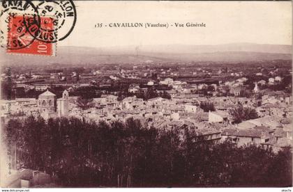 CPA CAVAILLON Vue Generale (1086821)