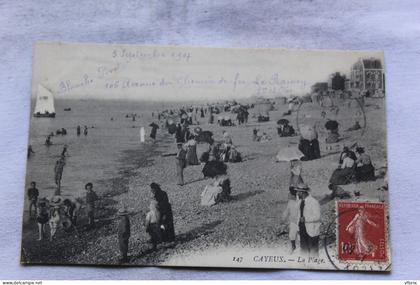 Cayeux , la plage, Somme 80