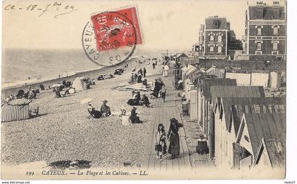 Cayeux-sur-Mer - La Plage et les Cabines