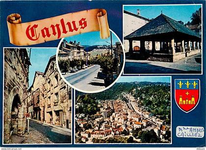 82 - Caylus - Multivues - Blasons - CPM - Voir Scans Recto-Verso