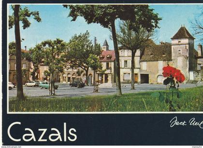 CAZALS - CPM ; La Place