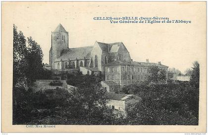 CELLES SUR  BELLE       EGLISE ABBAYE