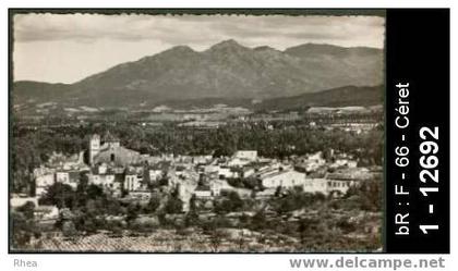 66 Céret - 7. CERET (P-O) - Vue panoramique Les Albères et Frontière d'Espagne - les alberes  /  D66D  K66049K  C66049C