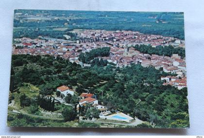 Cpm 1988, Ceret, vue générale de la ville à partir de la route de Fontfrède, Pyrénées orientales 66