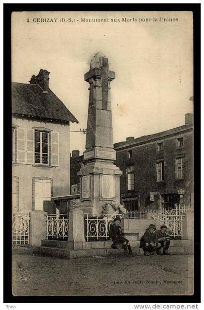 79 Cerizay monument aux morts D79D K79062K C79062C RH083053