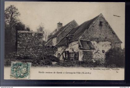 78 -  Cernay-la-Ville - Vieille maison de garde - Voyagé - Dos non divisé