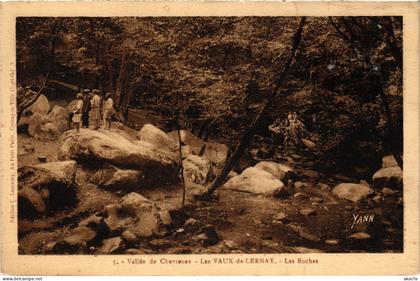 CPA CERNAY-la-VILLE Les Vaux de Cernay - Les Roches (1386110)