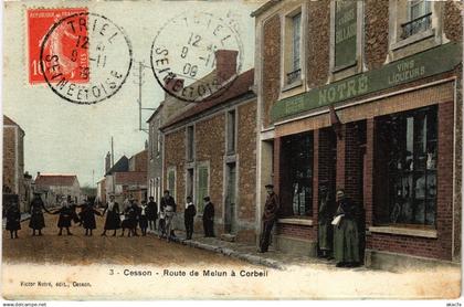 CPA Cesson Route de Melun a Corbeil (1391851)