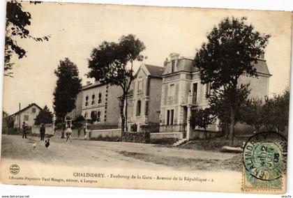 CPA CHALINDREY - Faubourg de la Gare (270132)