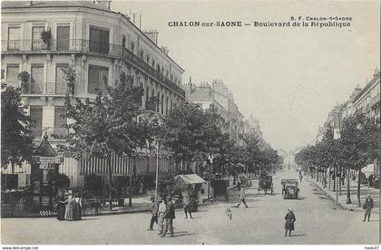 Chalon-sur-Saône - Boulevard de la République