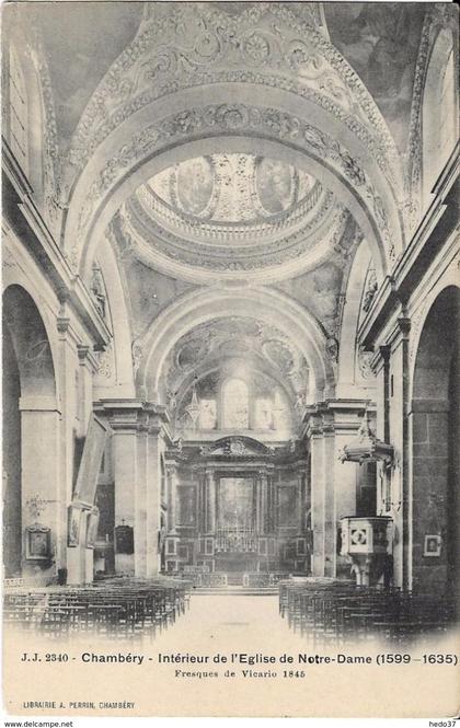 Chambéry - Eglise de Notre-Dame