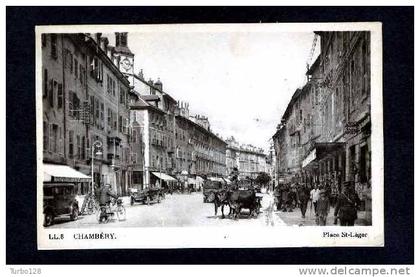 CHAMBERY - Place St LEGER - Animée